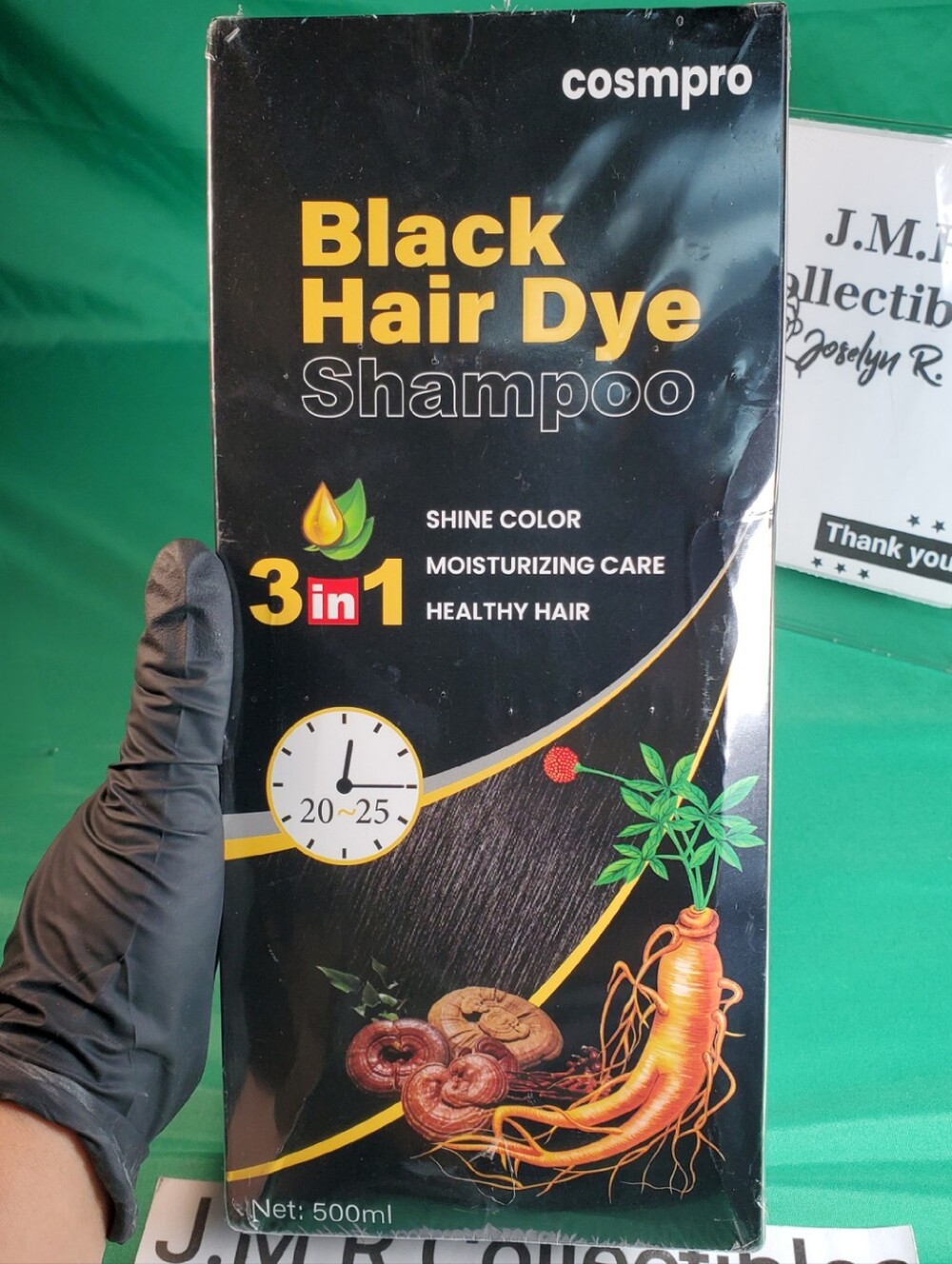 black hair dye shampoo for gray hair, semi-permanent hair color shampoo